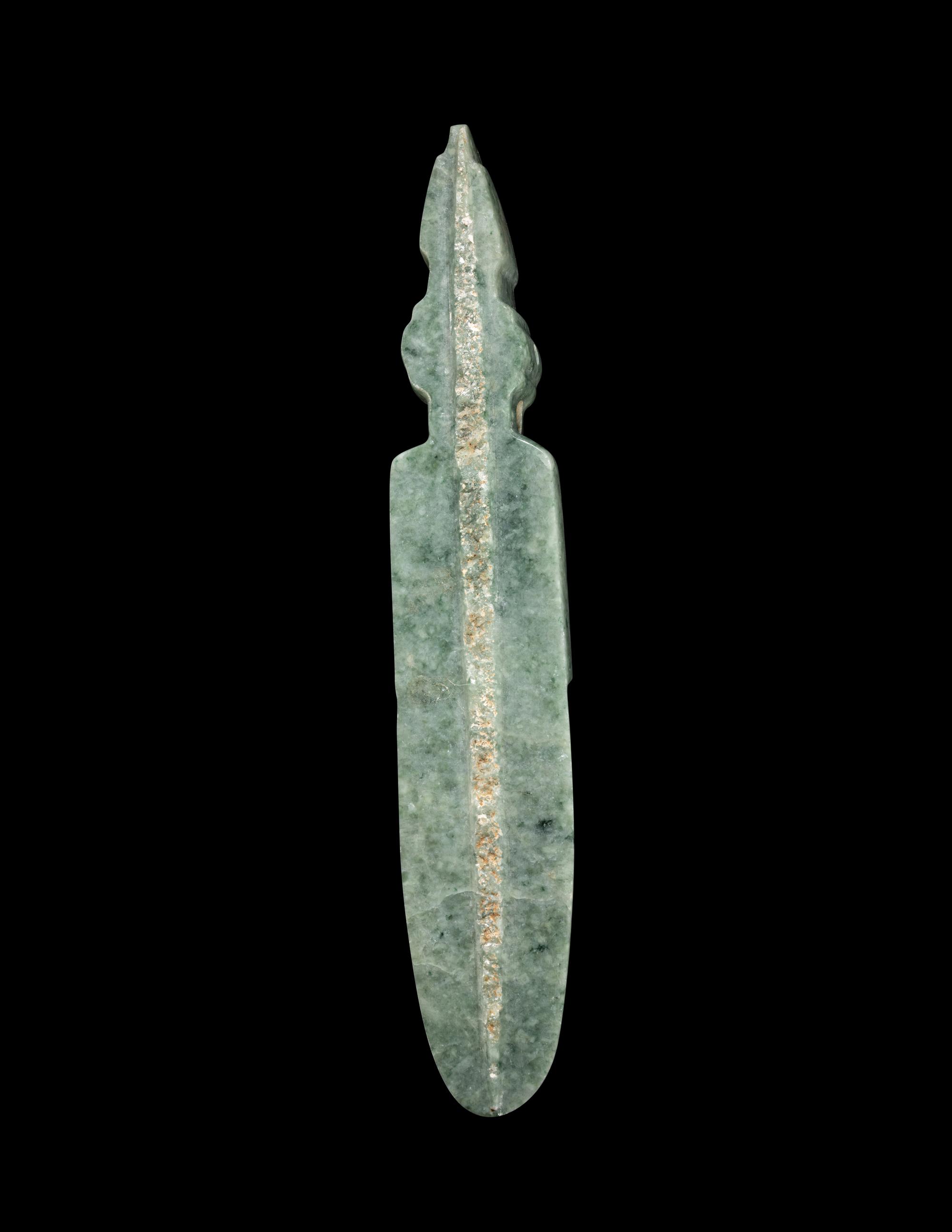 A Costa Rican Jade Avian Pendant
