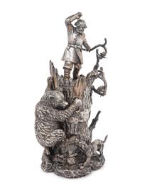A Massive Russian Silver Tankard by Samuel Arnd