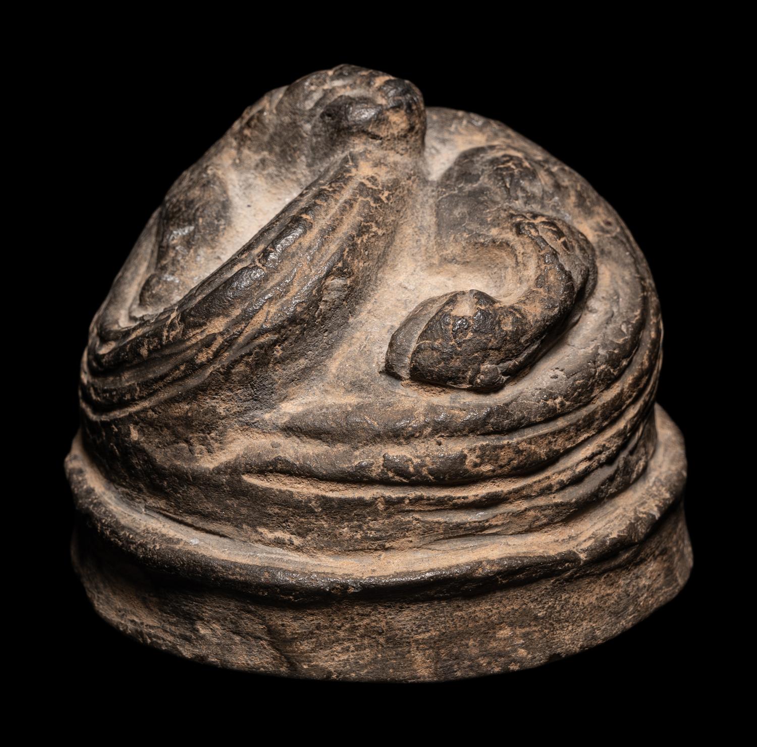 A Chinese Grey Pottery Weight
