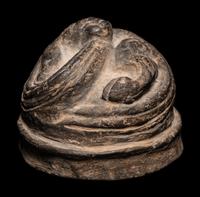 A Chinese Grey Pottery Weight