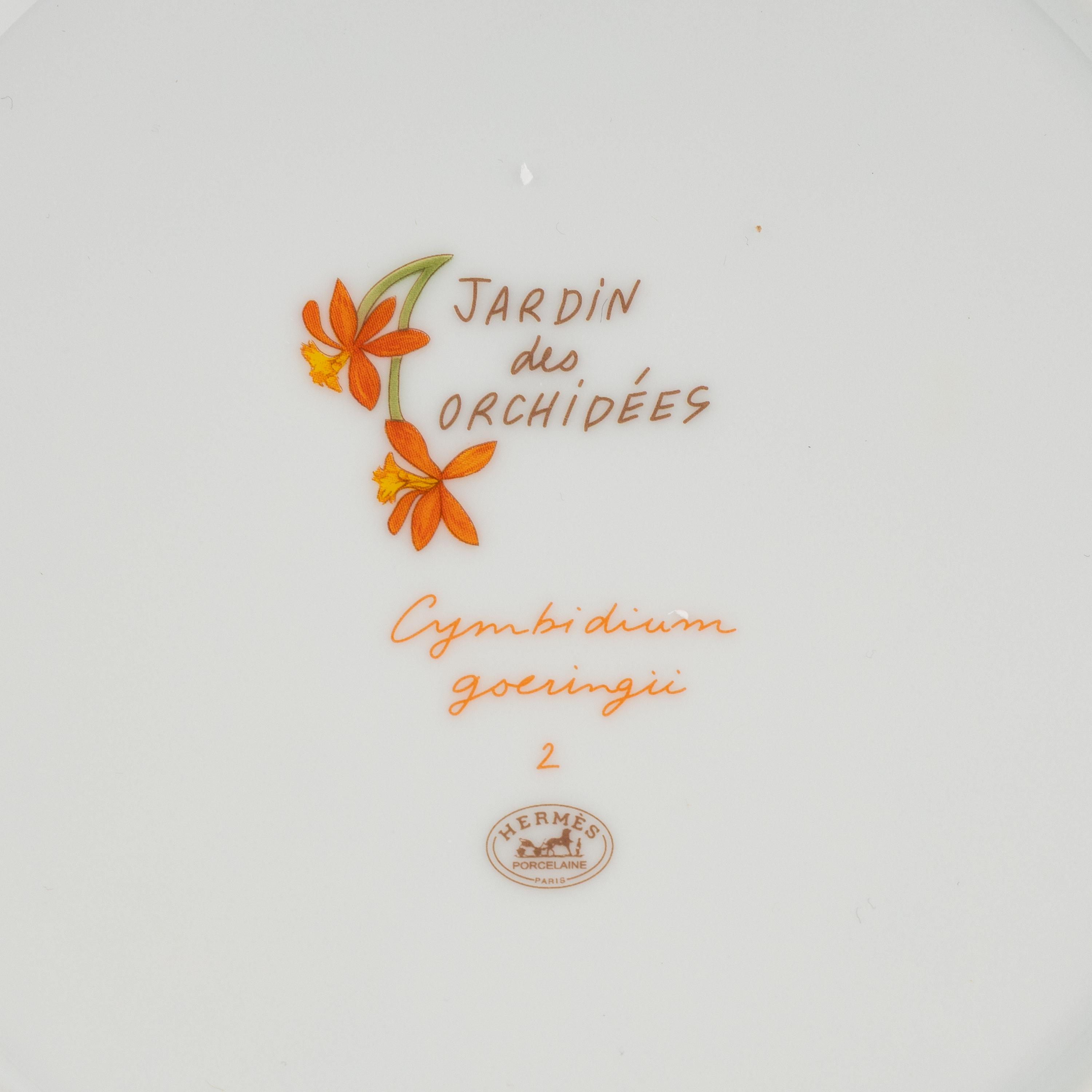 A Group of Hermès Porcelain Table Articles