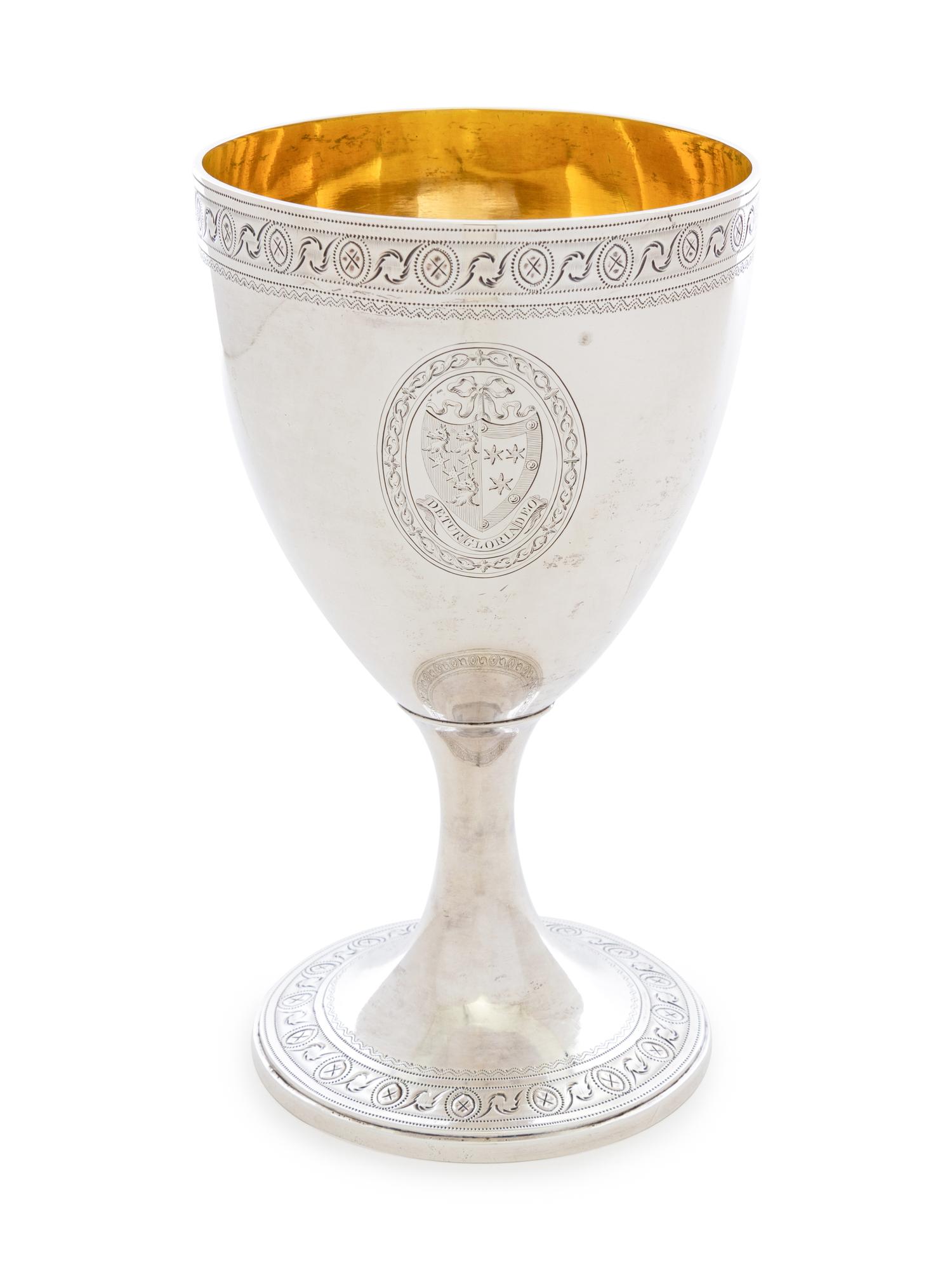 A George III Silver Goblet