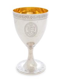 A George III Silver Goblet