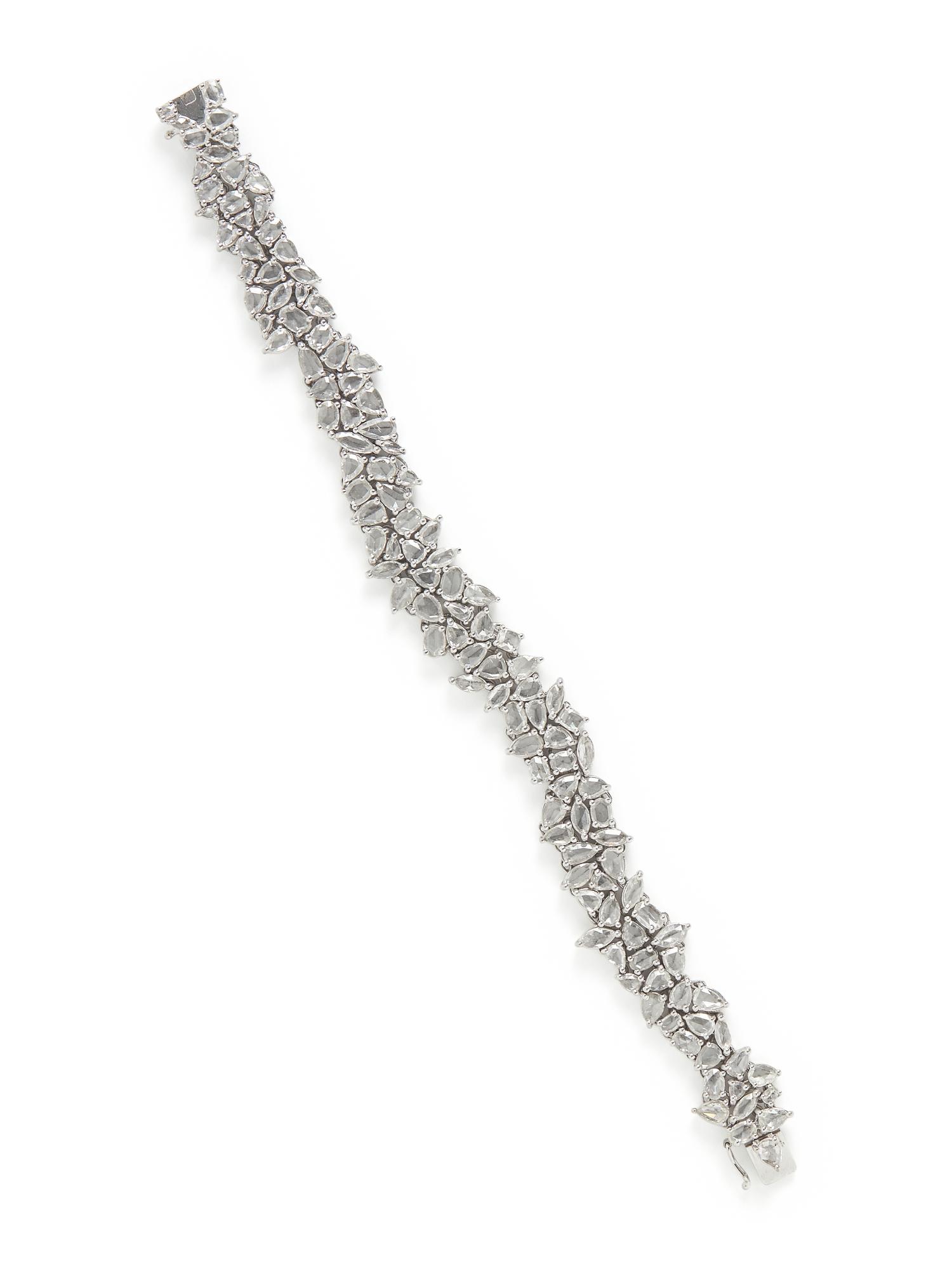 WHITE GOLD AND DIAMOND BRACELET