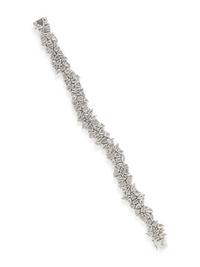 WHITE GOLD AND DIAMOND BRACELET