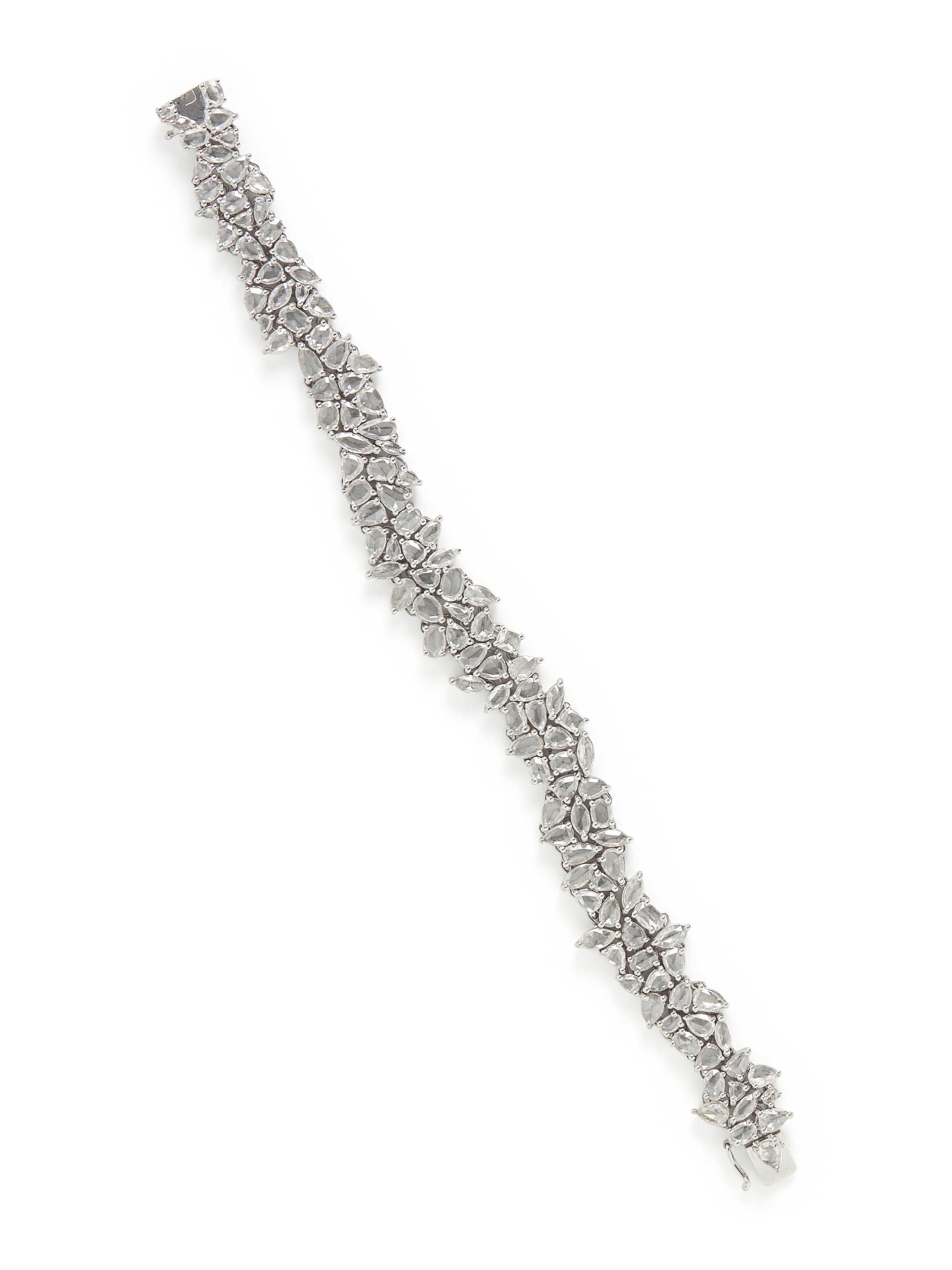 WHITE GOLD AND DIAMOND BRACELET