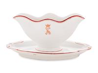 A Kornilov Bros. Porcelain Sauce Boat