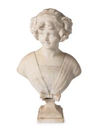 An Italian Marble Bust Attributed to Adolfo Cipriani