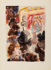 Bagdad-on-the-Subway: A Portfolio of Six Signed Water-Colors Depicting O'Henry's New York