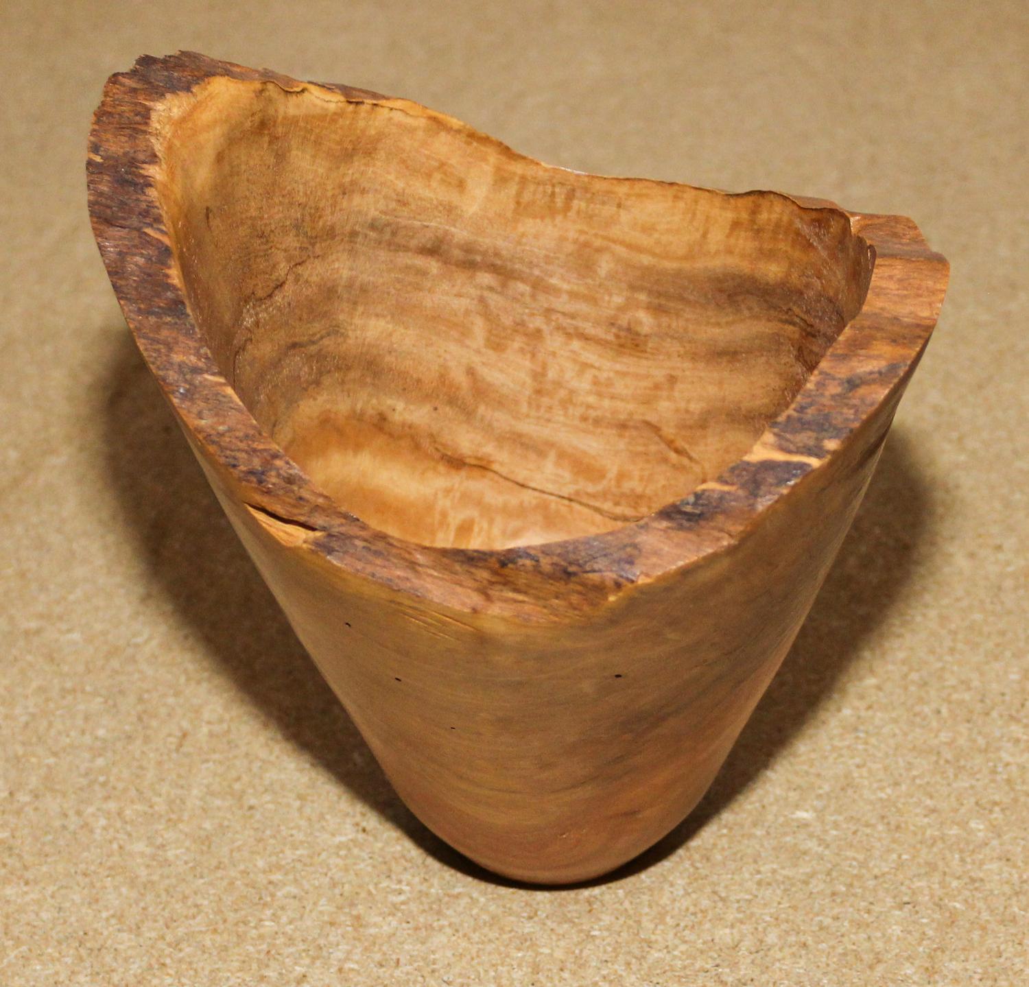 A Zeidman Turned Wood Bowl Height 7 1/2 inches. — EARLY 21ST CENTURY