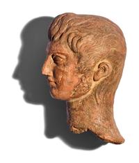 A Roman Terracotta Head