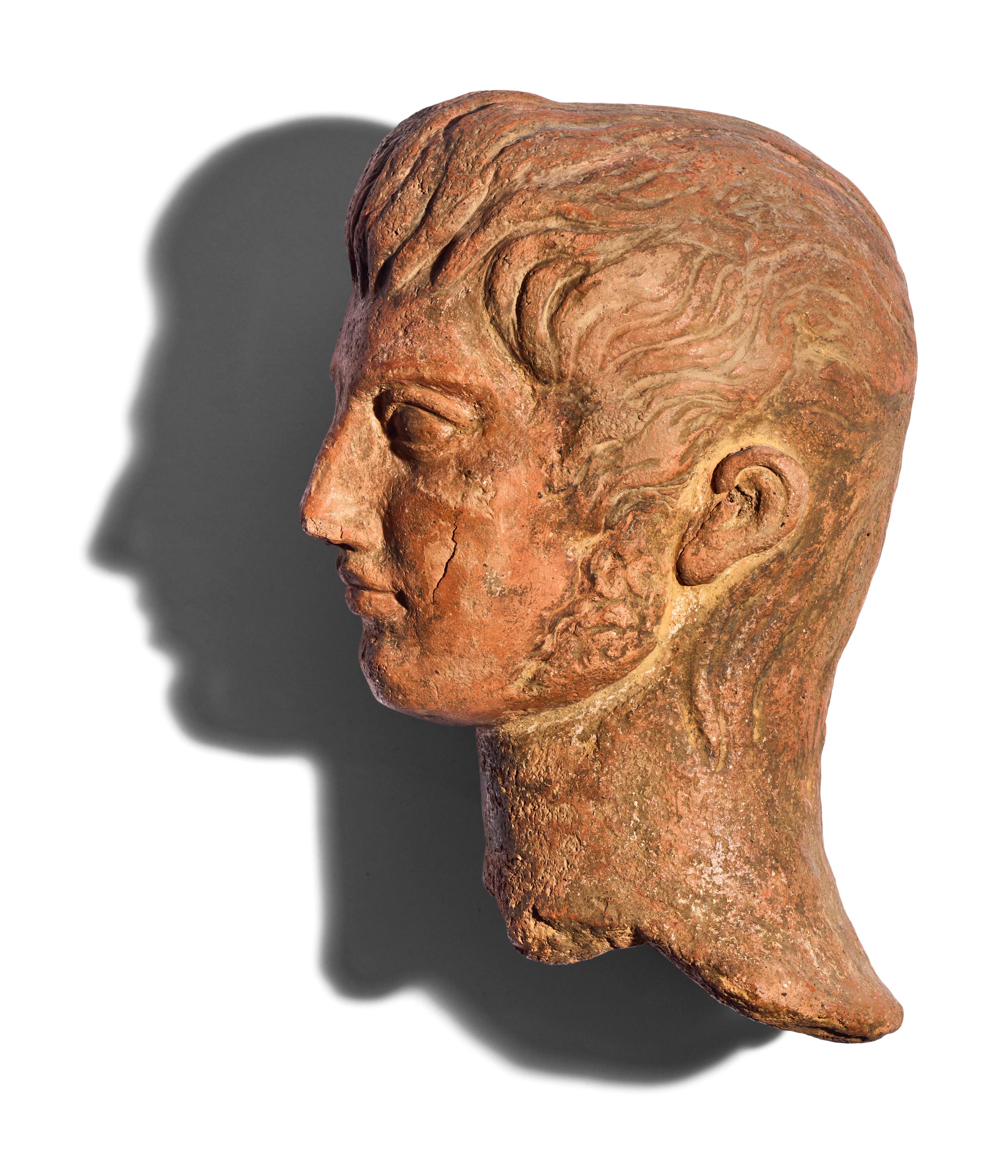 A Roman Terracotta Head