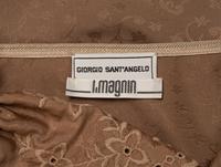 Giorgio di Sant' Angelo, Taupe Blouse & Skirt Ensemble