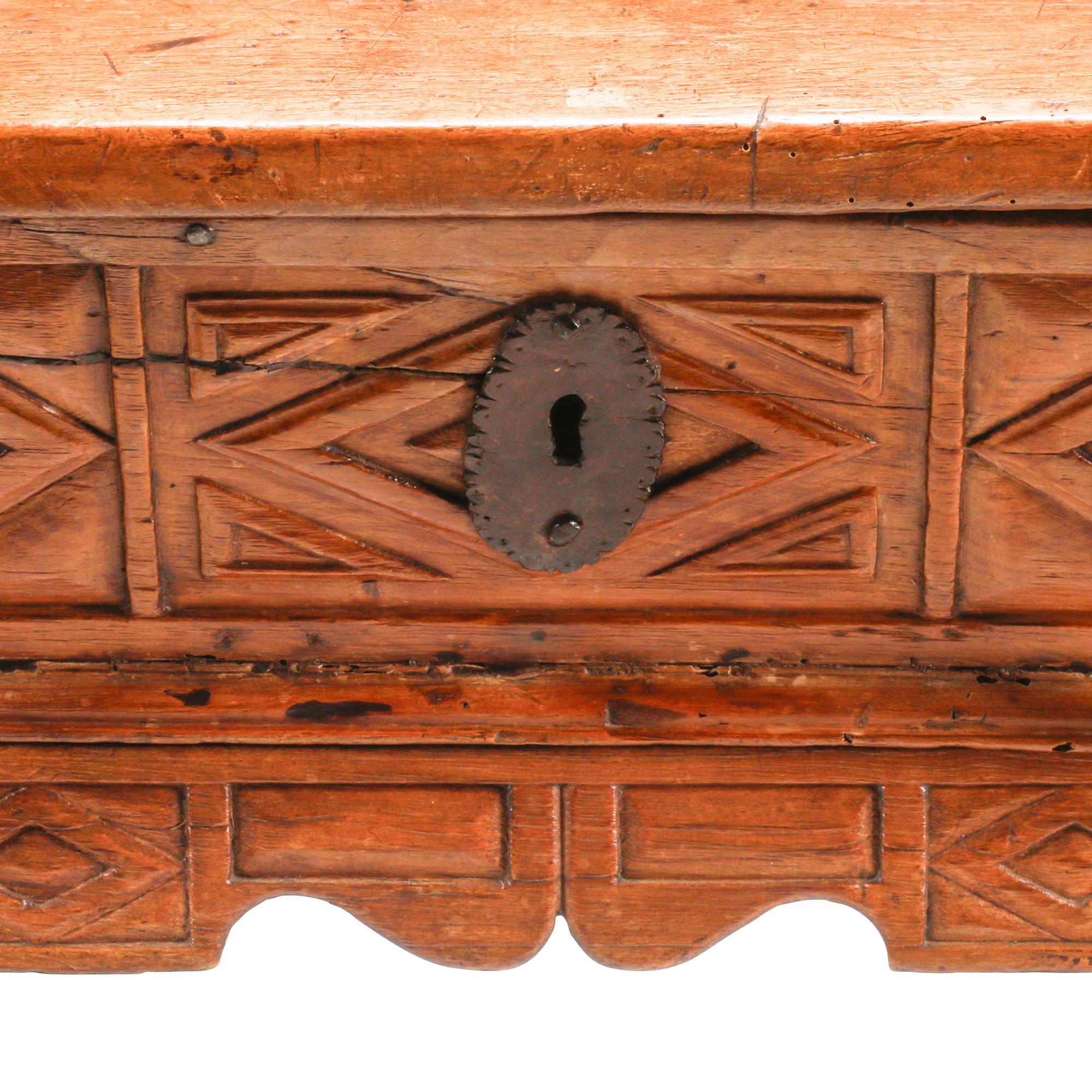 A Spanish Walnut Table