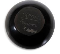 Blackware Pottery Jar, with Winged Motif, 1956-1959