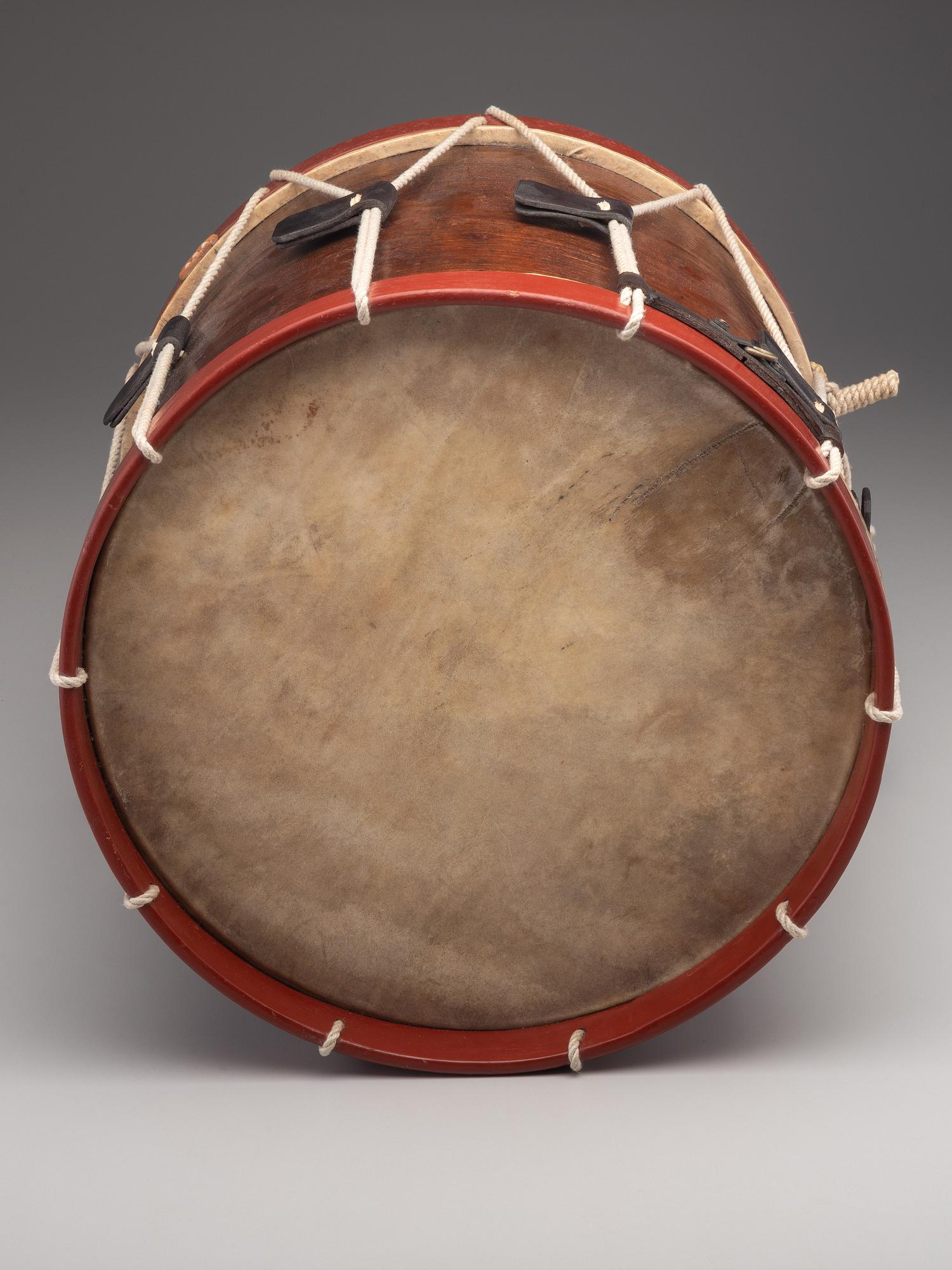 [CIVIL WAR]. Regulation US Infantry snare drum. Manufactured by C. & F. Soistmann, Philadelphia, PA.