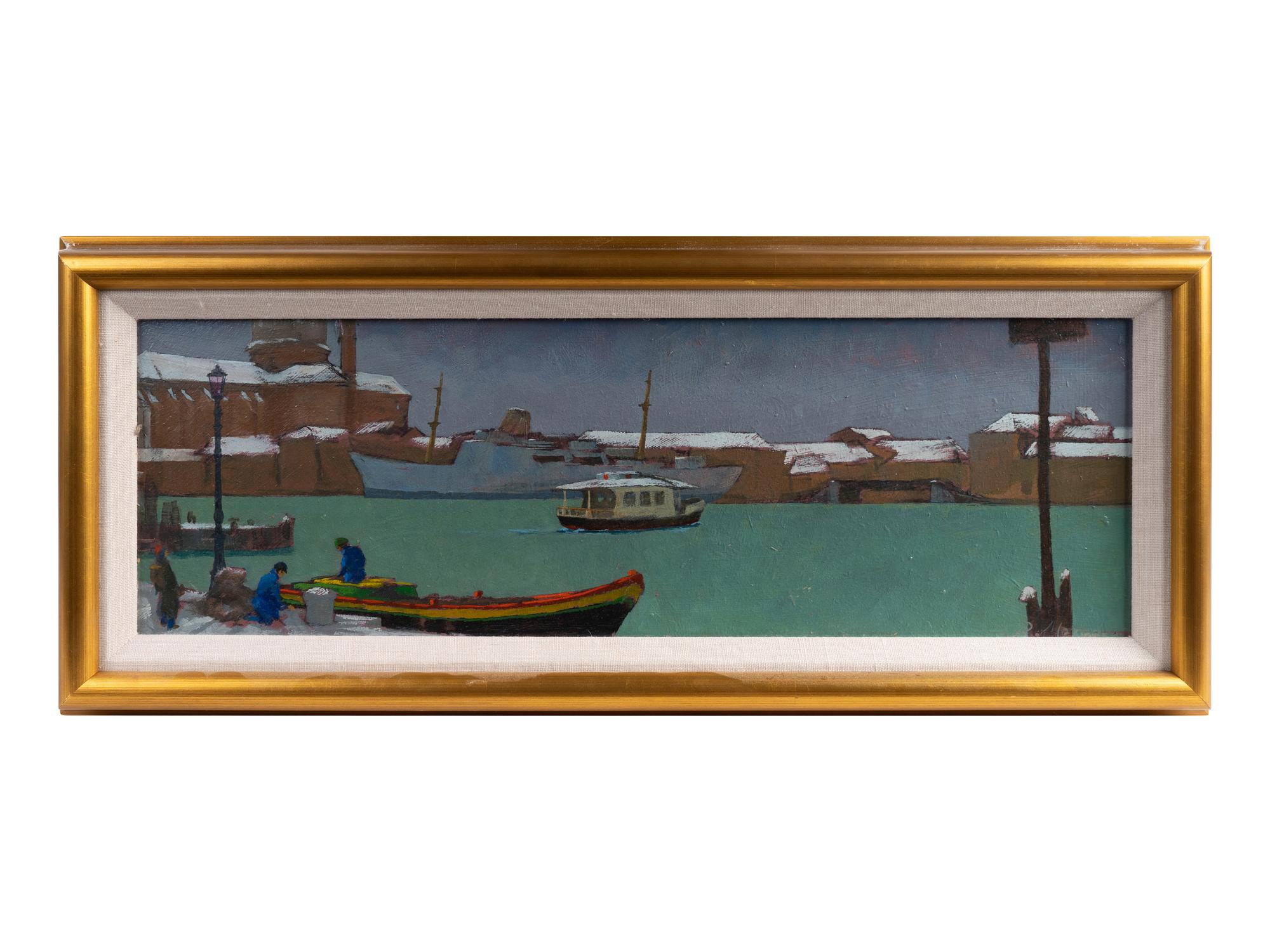 Two Works; Gathering Storm and After the Snowfall