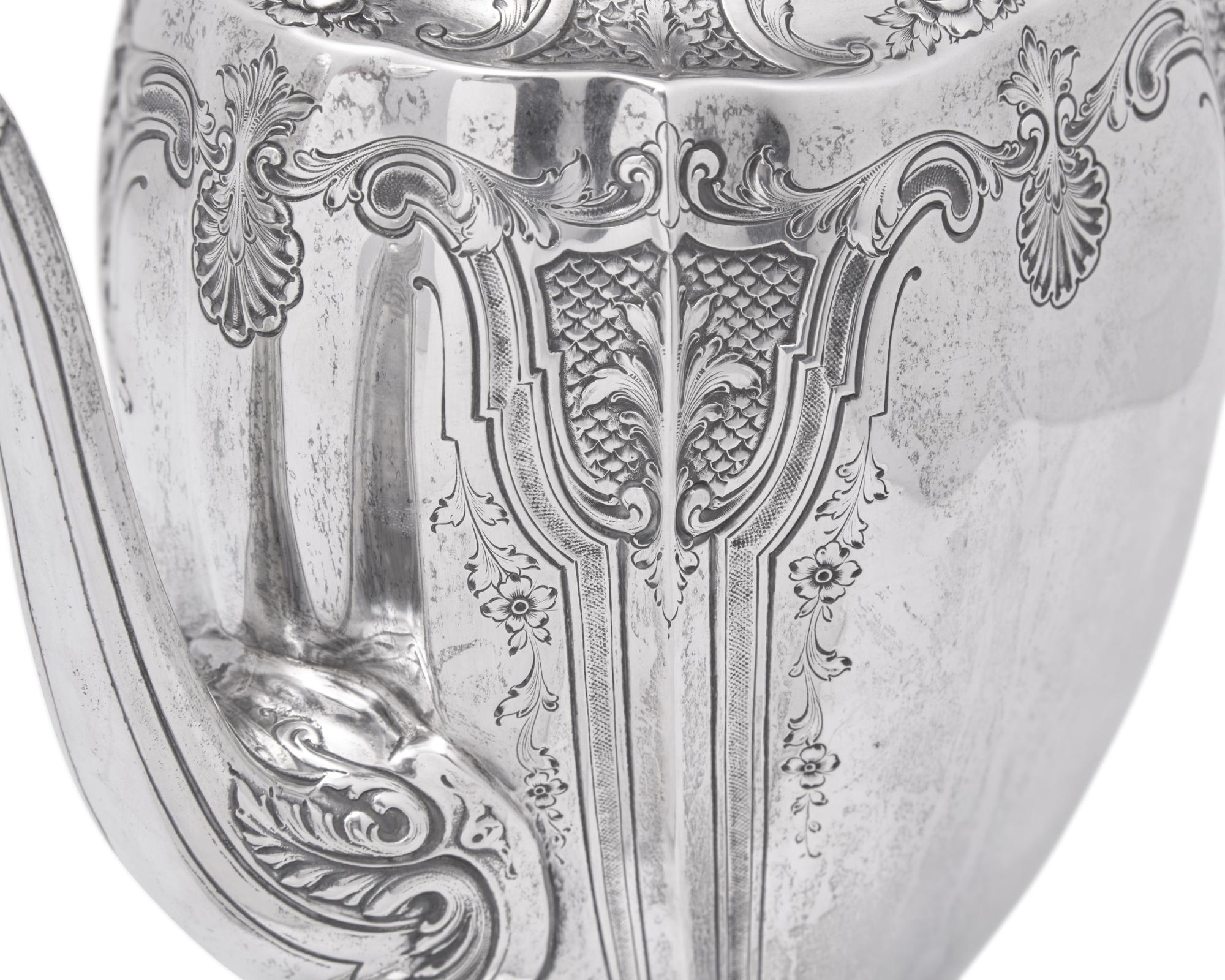 An American Silver Seven-Piece Tea and Coffee Service