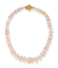 NICHOLAS VARNEY, OPAL BEAD NECKLACE