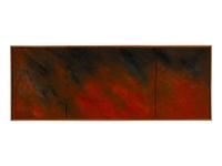 Forest Fire Painting #75, c. 1984 (triptych)