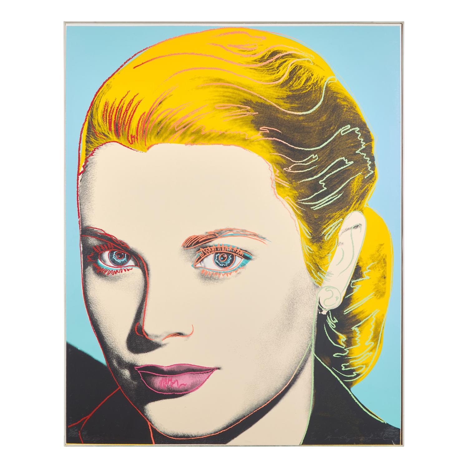 Andy Warhol (American, 1928-1987) — Grace Kelly , 1984
