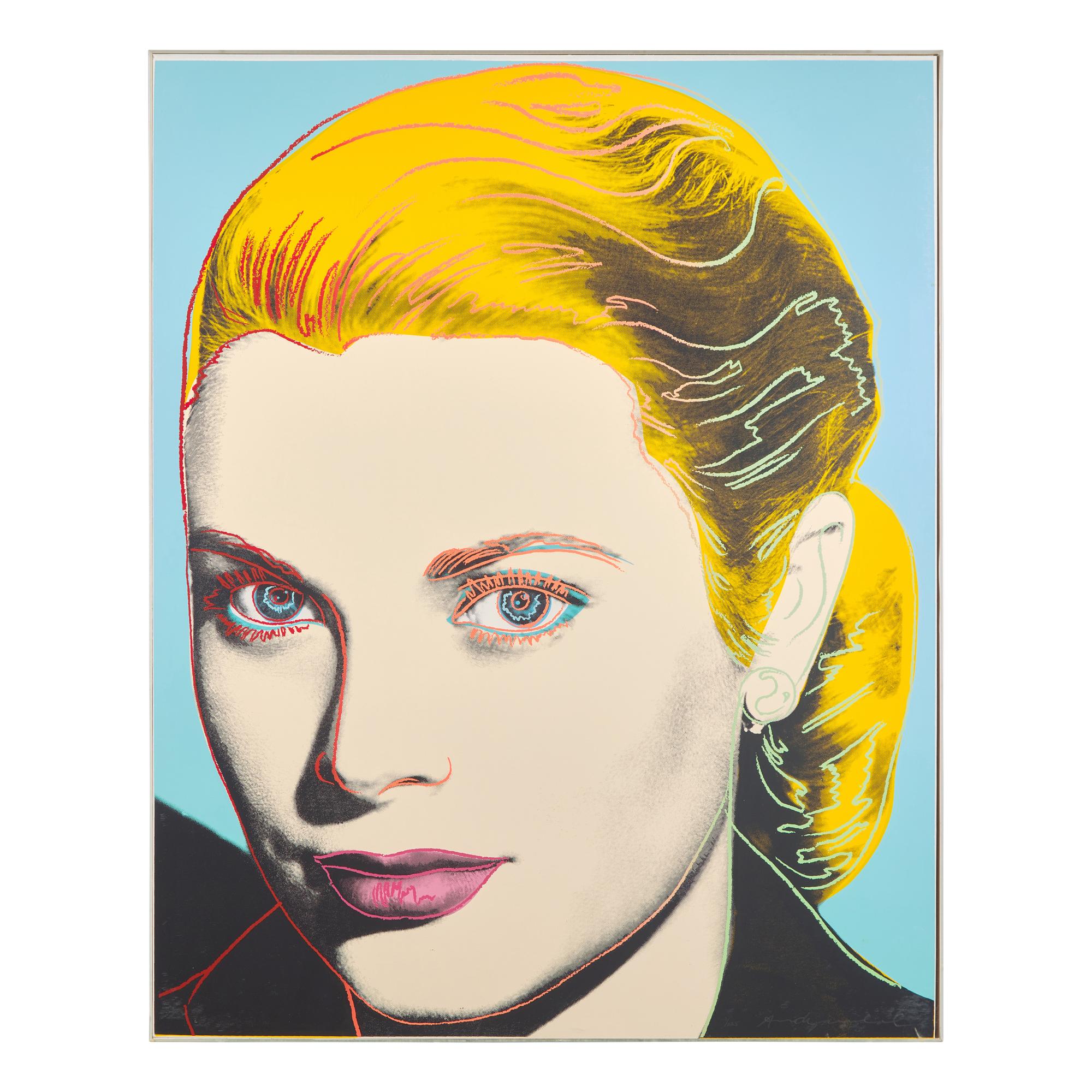 Andy Warhol (American, 1928-1987) — Grace Kelly , 1984