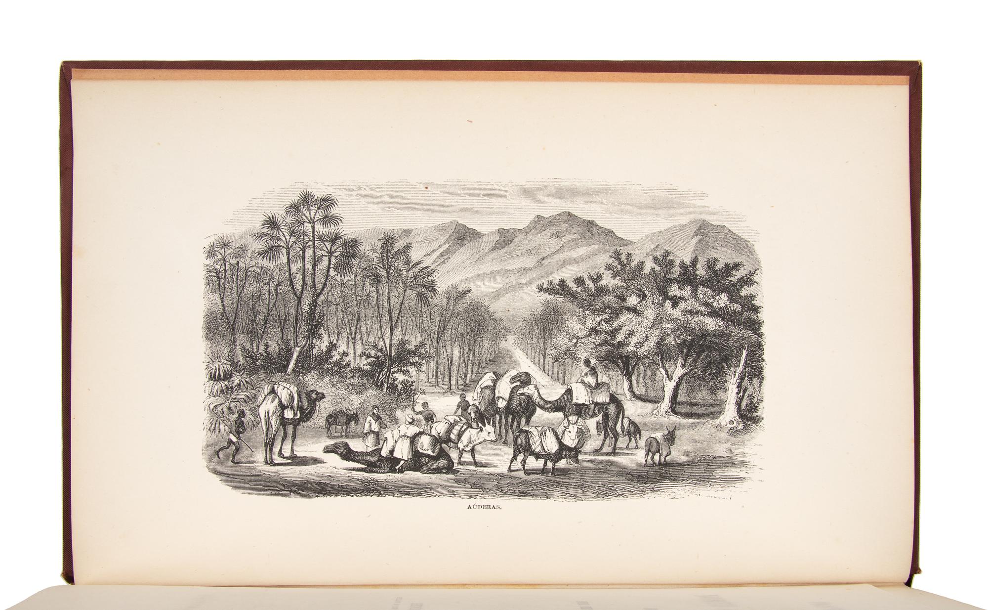 BARTH, Heinrich (1821-1865). Travels and Discoveries in North and Central Africa. New York: Harper & Brothers, 1857-59.