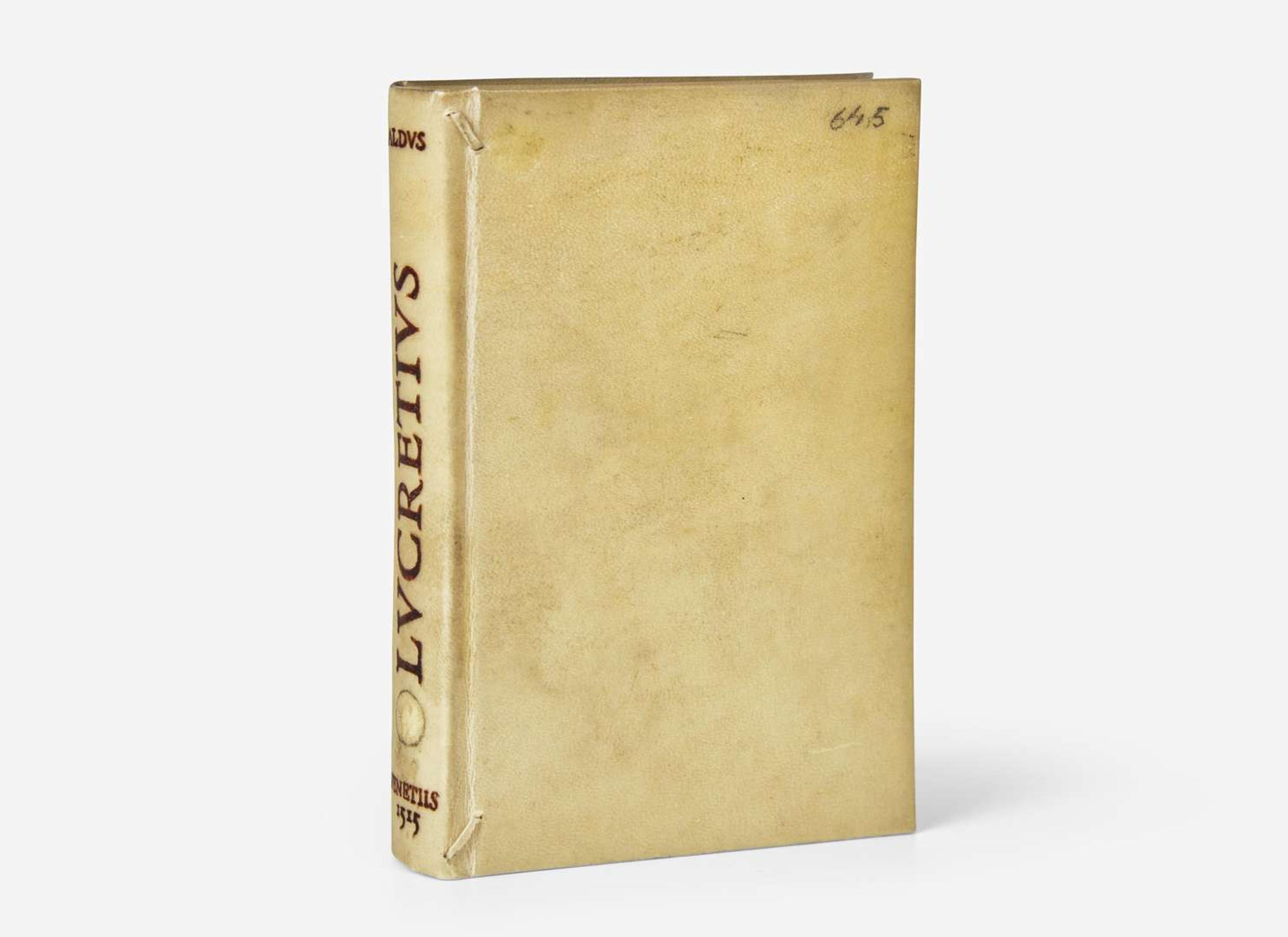 [Early Printing] Lucretius: De rerum natura