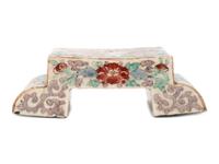 A Chinese Famille Rose Porcelain Ink Stand