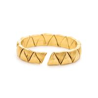 YELLOW GOLD CUFF BRACELET