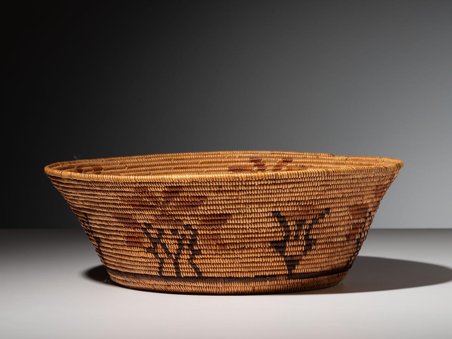 Central California Polychrome Basket