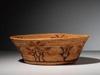 Central California Polychrome Basket