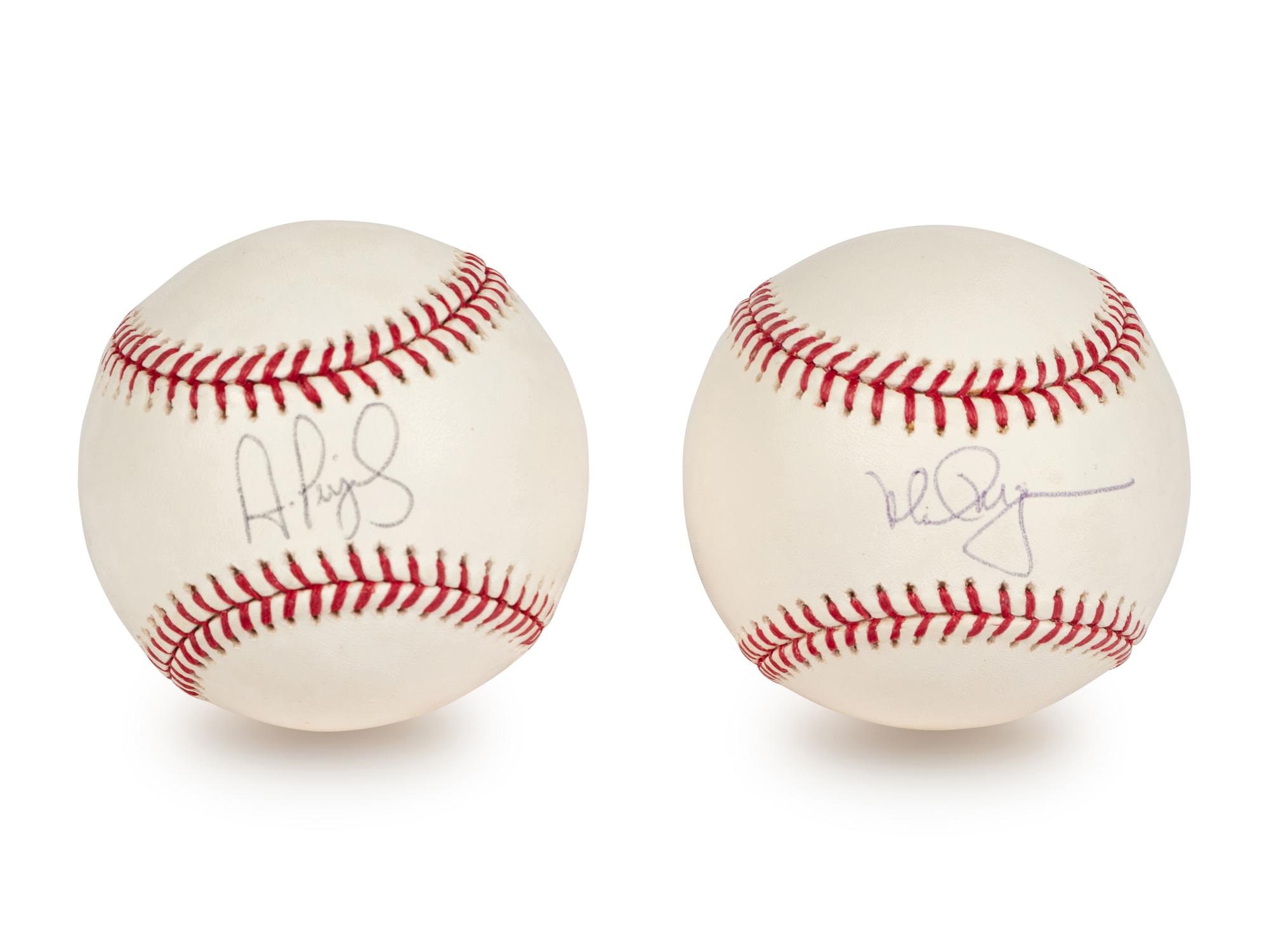 A Group of Mark McGwire and Albert Pujols Signed Autograph Baseballs (Beckett Authentication Services BAS Certified)