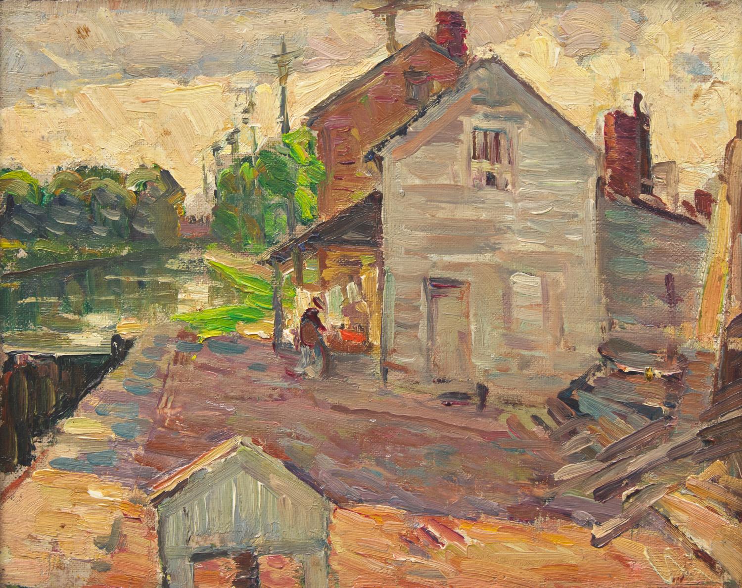 Study for Lock Keeper's House, New Hope , 1925