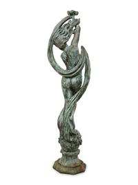 A Patinated Bronze Figure After Gregoire 20th Century