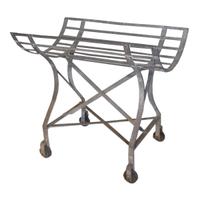 A Metal Industrial Cart 33.25" W x 20.5" D x 30.5" H — France, Circa 1940