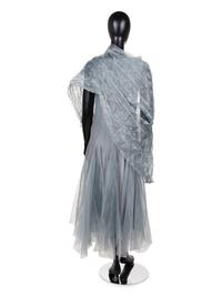 Issey Miyake Pleated Dress with Origami Shrug