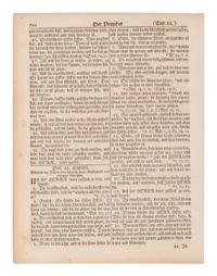 [BIBLE LEAVES - AMERICAN PUBLISHERS]. A group of 11 Bible leaves, comprising: