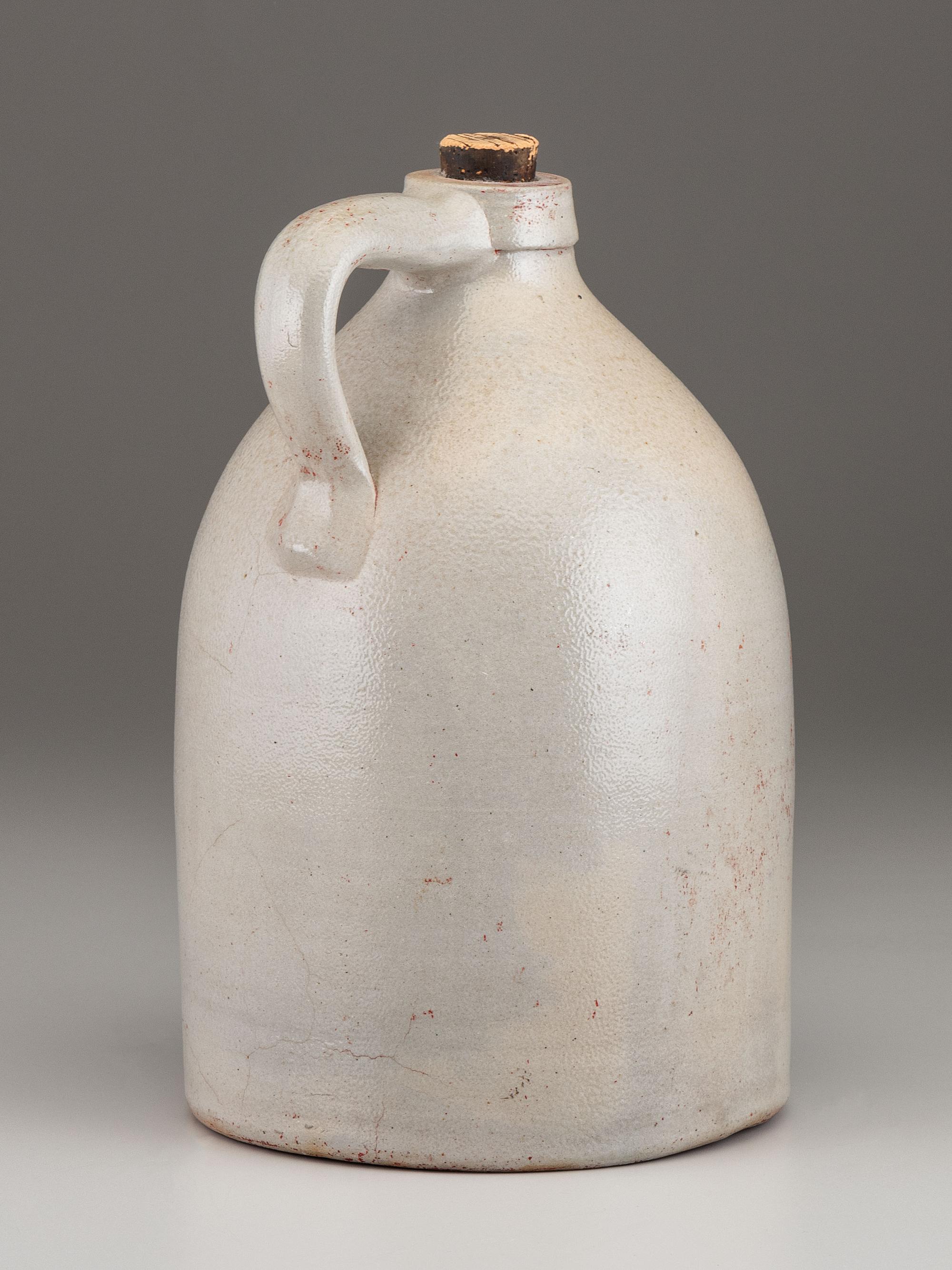 An E. and L.P. Norton Cobalt Decorated Stoneware Two-Gallon Jug