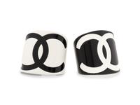 Two Chanel Acrylic Cuff Bracelets, 2006