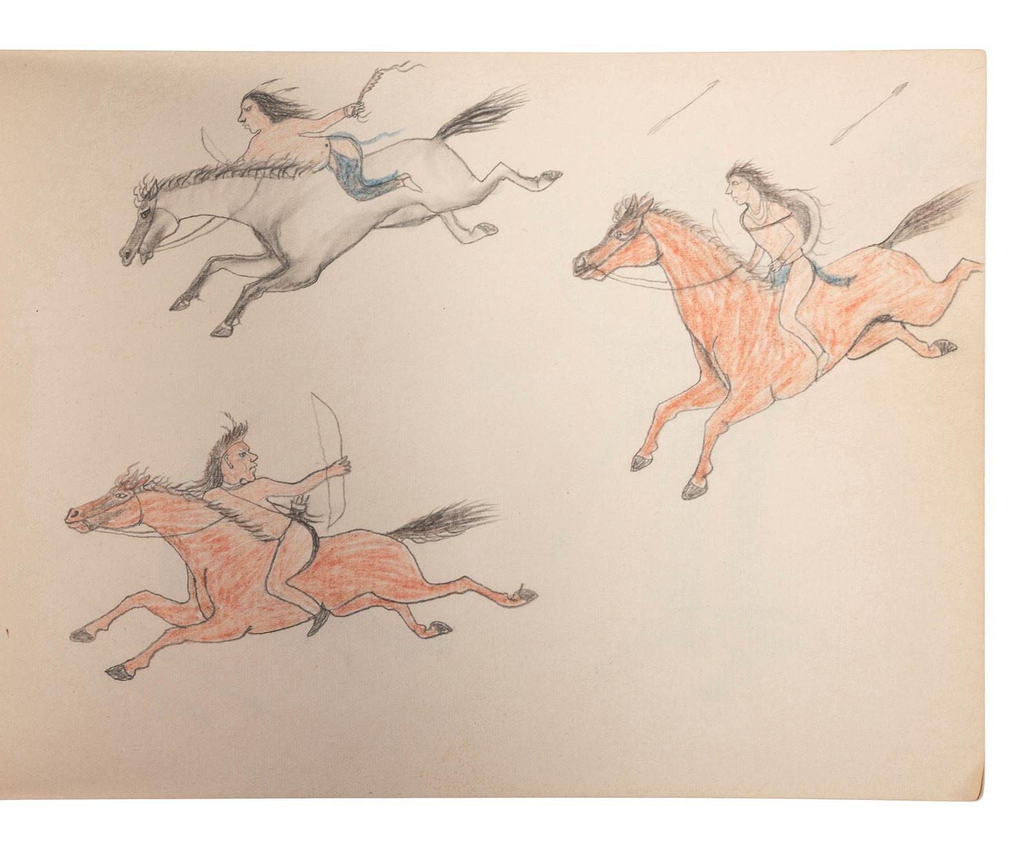 Rosebud Agency Sketchbook, by "Jack"