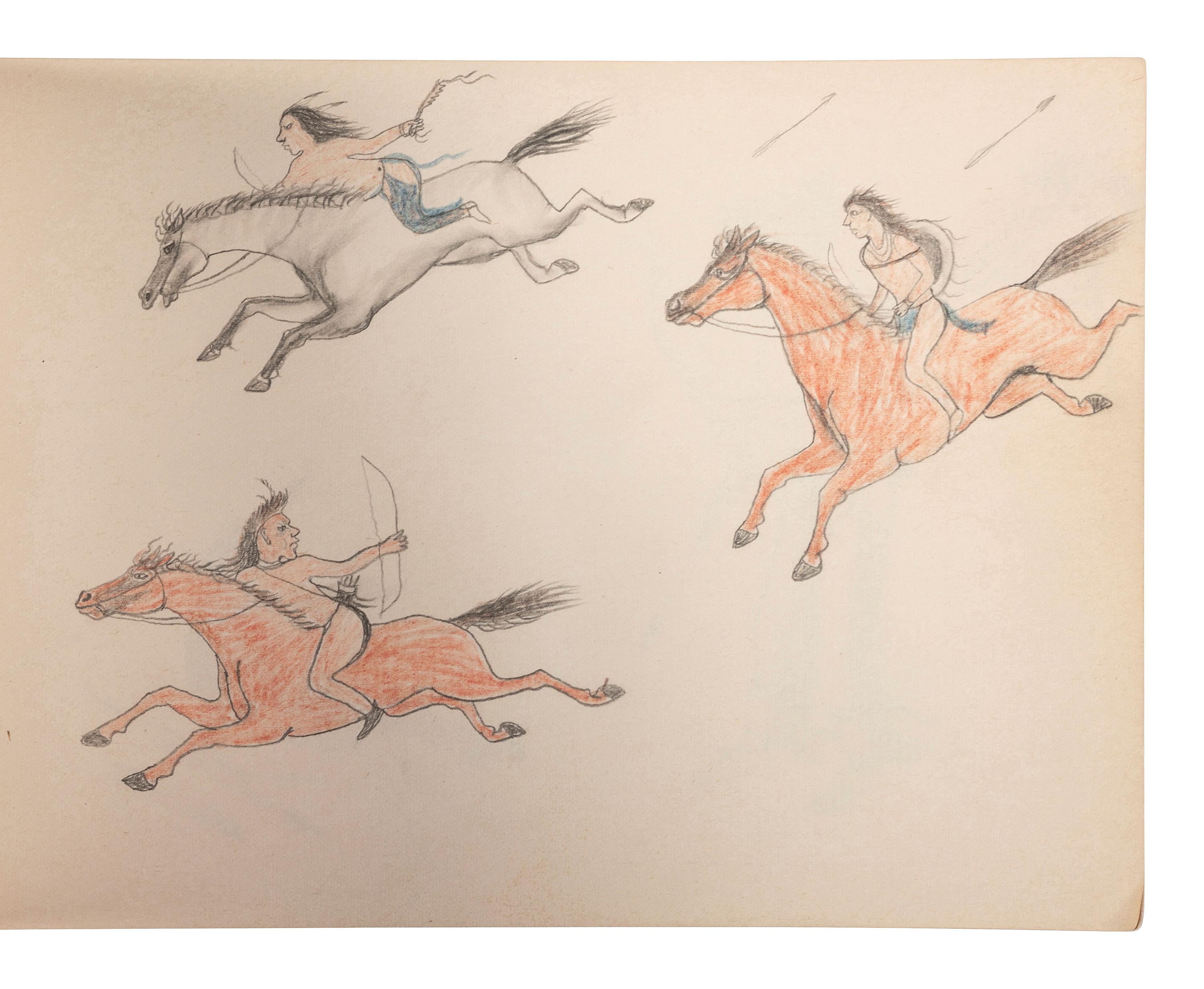 Rosebud Agency Sketchbook, by "Jack"