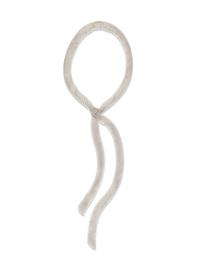 TIFFANY & CO., ELSA PERETTI, STERLING SILVER 'MESH SCARF' NECKLACE
