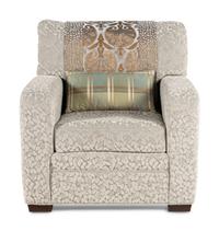 A Brunschwig & Fils Armchair and Ottoman