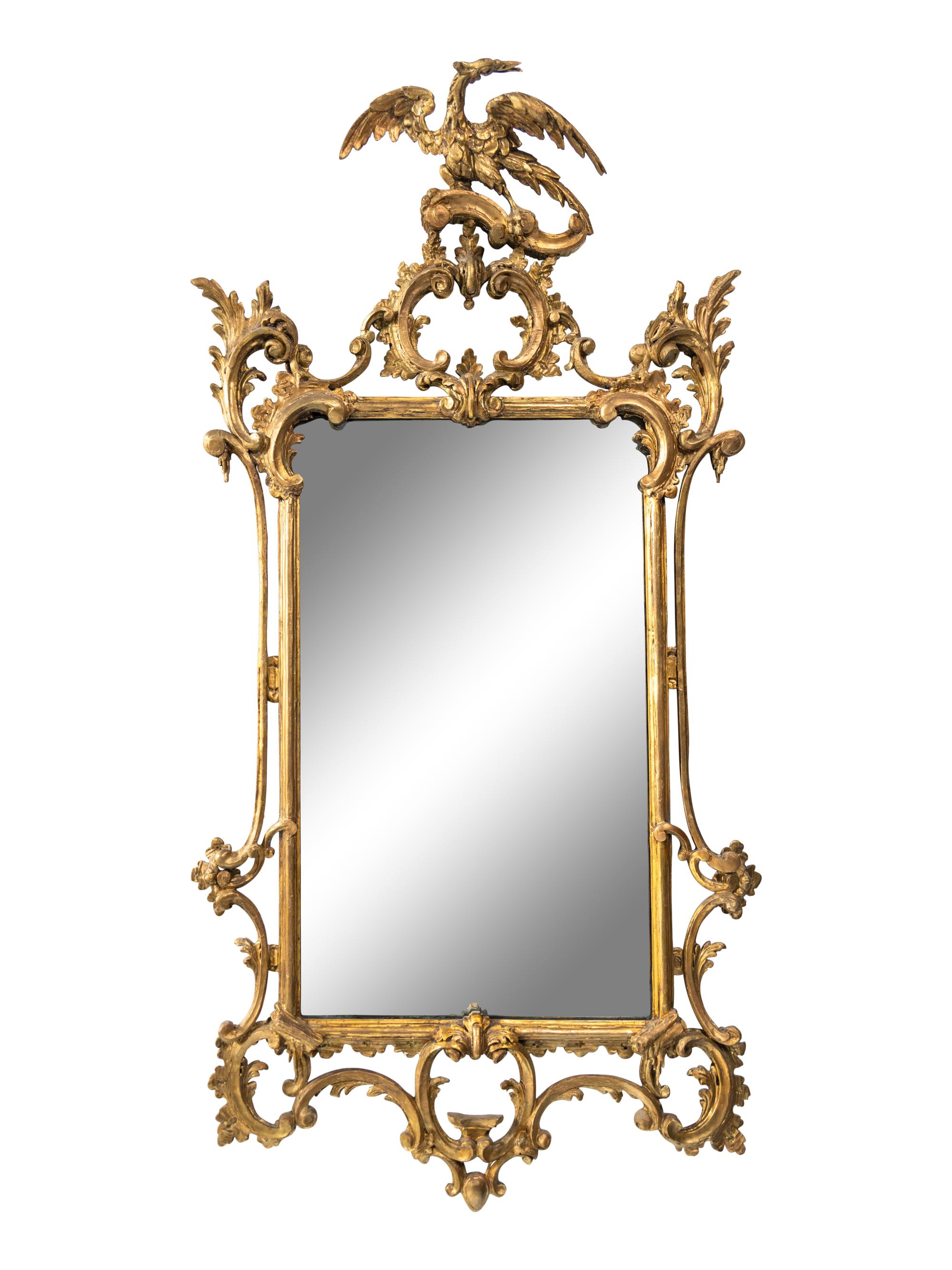 A George II Giltwood Mirror