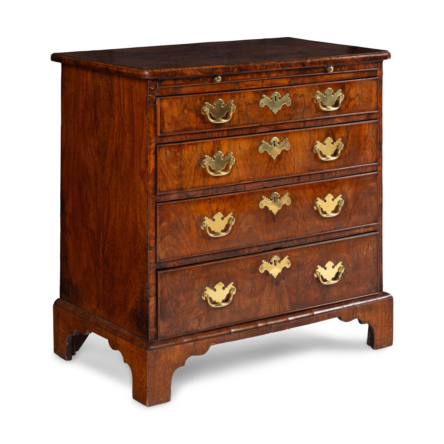 A George II Walnut Bachelor's Chest