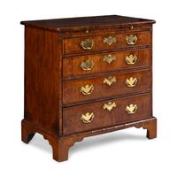 A George II Walnut Bachelor's Chest
