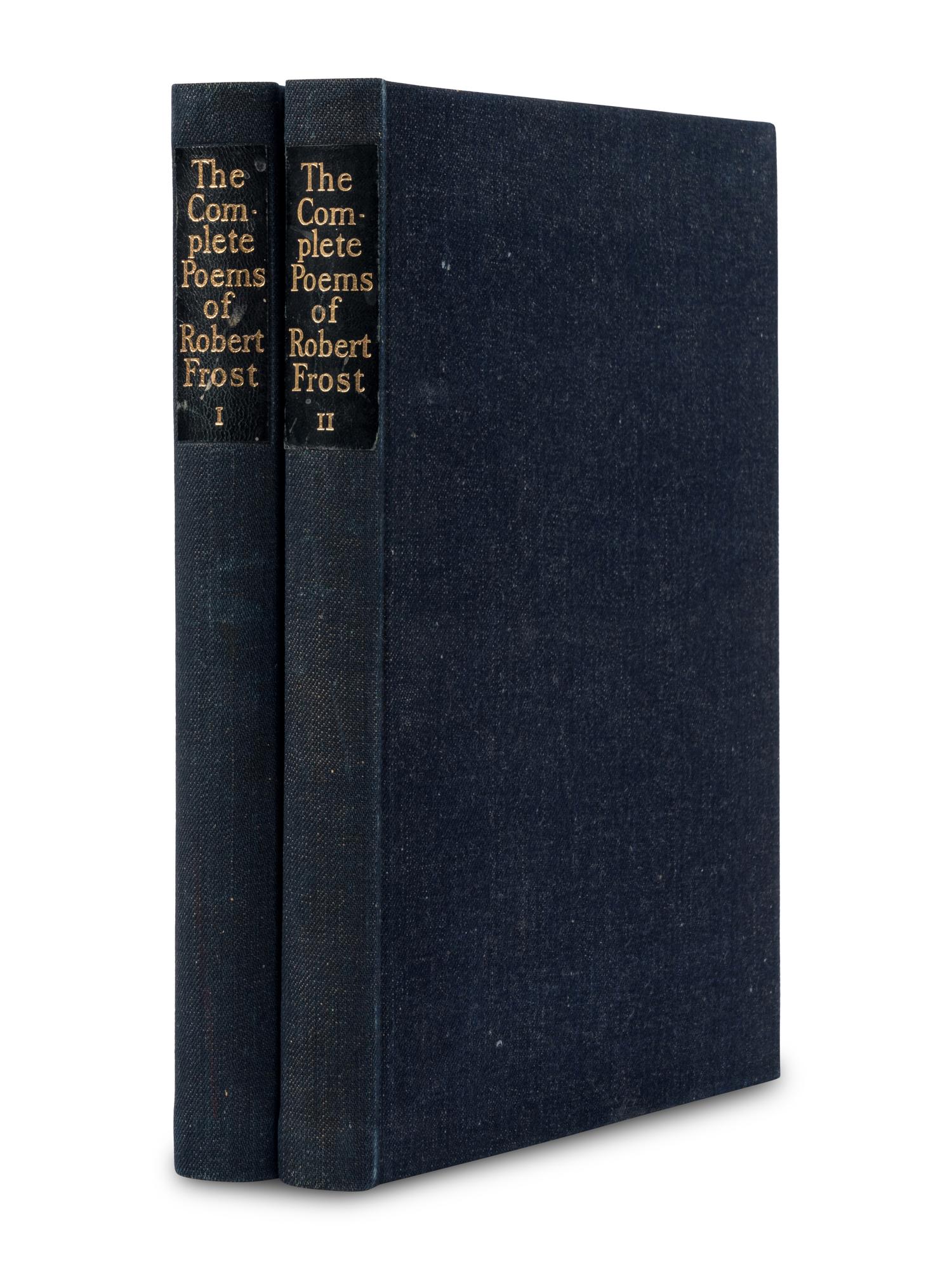 FROST, Robert (1874-1963). The Complete Poems. New York: The Limited Editions Club, 1950.