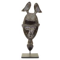 BAULE STYLE PORTRAIT MASK, MBLO Cote d'Ivoire, 20th Century