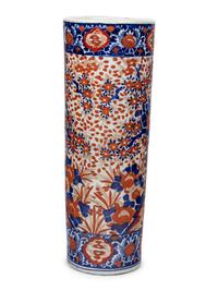 A Japanese Porcelain Umbrella Stand